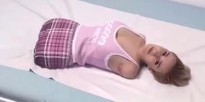 Sexy CG full limbless quad wriggling on bed Porn Videos->