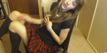 Petite teen gets her butt demolished. 
