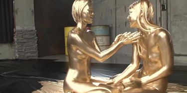 Gold porn lesbian