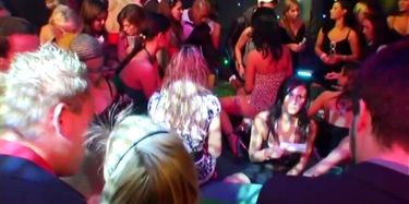 Pornstars take cocks at casino party