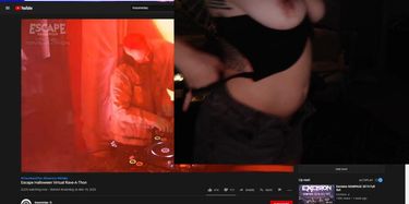 Twitch thot topless